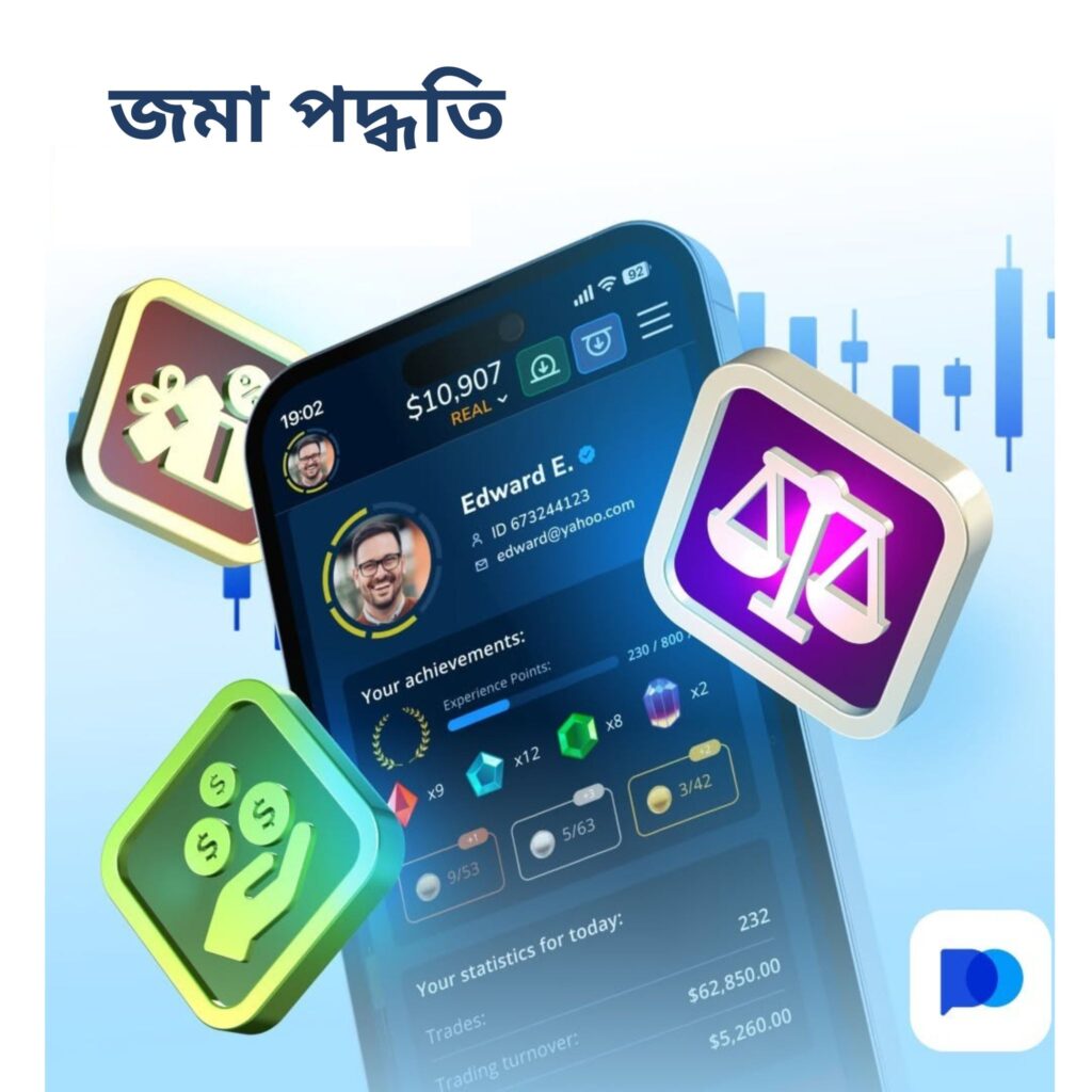 Pocket Option-এ উপলব্ধ ডিপোজিট পদ্ধতিরা