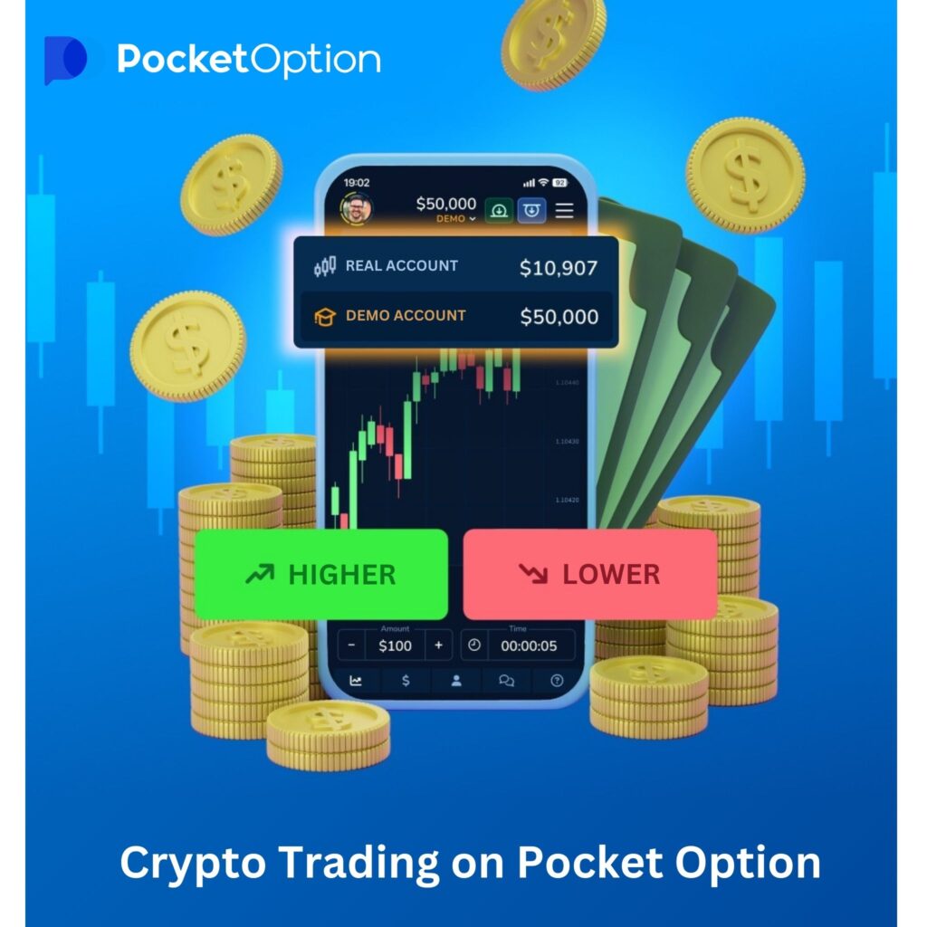 What is crypto trading on Pocket Option?